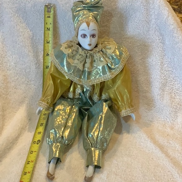 Porcelain clown doll - Picture 8 of 9